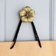 Modern Flower Aluminum Wall Hook In Golden Finish